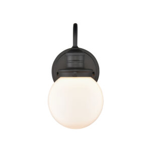 Millennium Lighting 4221-MB Ella One Light Sconce Matte Black finish