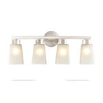 Millennium Lighting 4274-BN Coley Four Light Wall Sconce Brushed Nickel finish