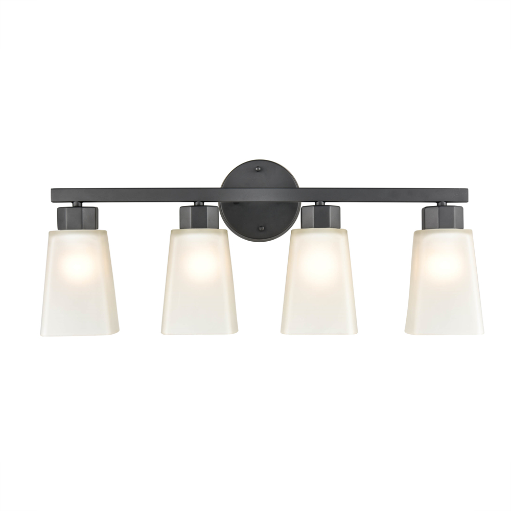 Millennium Lighting 4274-MB Coley Four Light Wall Sconce Matte Black finish