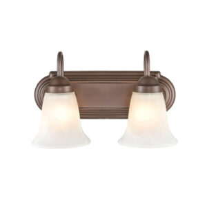Millennium Lighting 4282-BZ Two Light Vanity Bronze finish