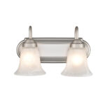 Millennium Lighting 4282-SN Two Light Vanity Satin Nickel finish