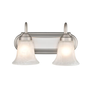 Millennium Lighting 4282-SN Two Light Vanity Satin Nickel finish