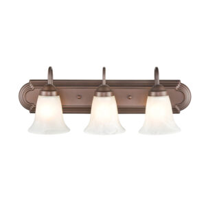 Millennium Lighting 4283-BZ Three Light Vanity Bronze finish