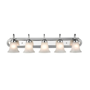 Millennium Lighting 4285-CH Five Light Vanity Chrome finish