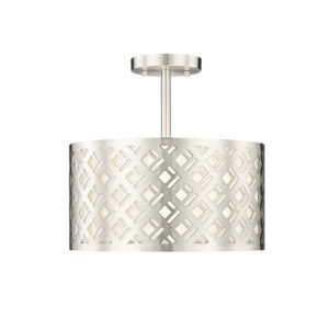 Millennium Lighting 4292-BN Gracelan Two Semi Flush Brushed Nickel finish