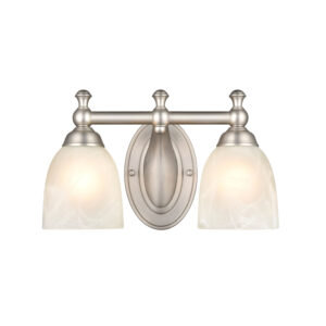 Millennium Lighting 4302-SN Two Light Vanity Satin Nickel finish