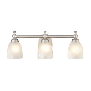 Millennium Lighting 4303-SN Three Light Vanity Satin Nickel finish