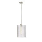 Millennium Lighting 4311-BN Olena One Light Pendant Brushed Nickel finish
