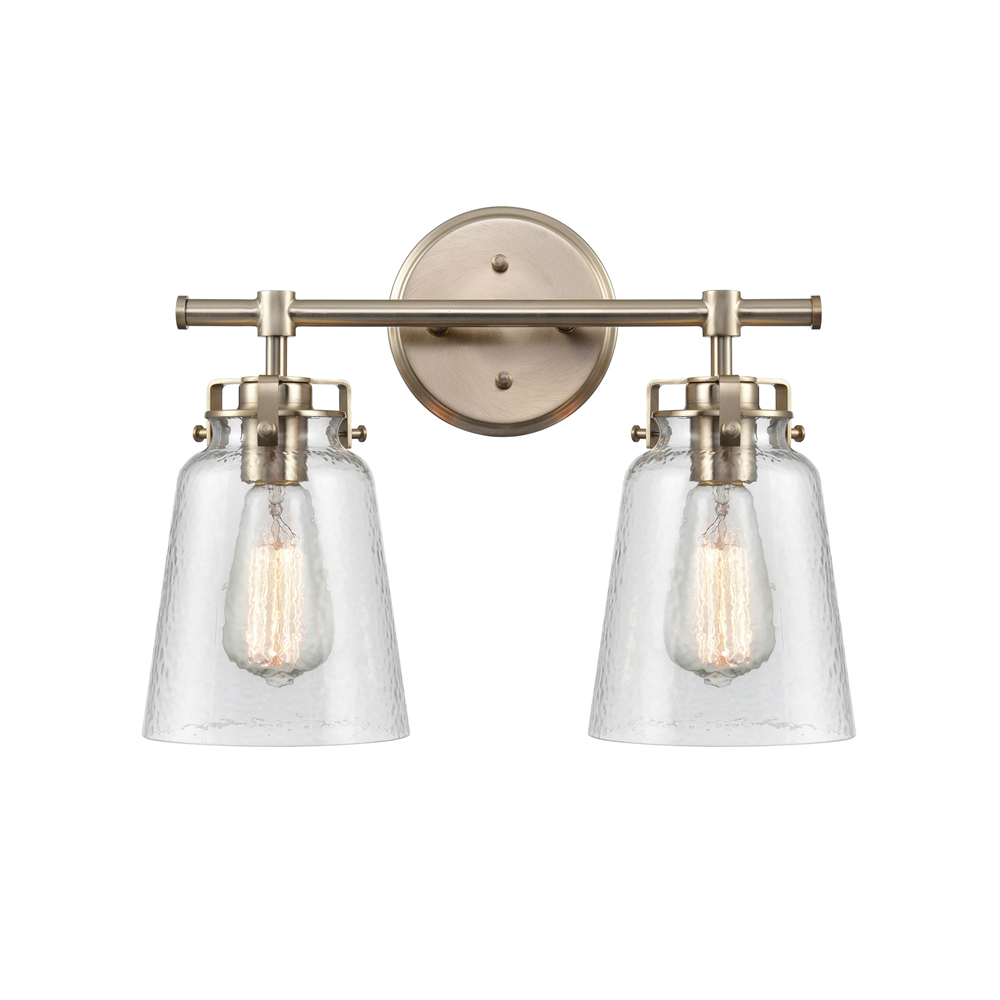 Millennium Lighting 4412-MG Amberose Two Light Vanity Modern Gold finish