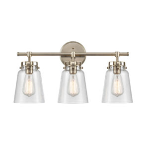 Millennium Lighting 4413-MG Amberose Three Light Vanity Modern Gold finish