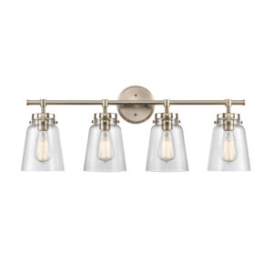 Millennium Lighting 4414-MG Amberose Four Light Vanity Modern Gold finish
