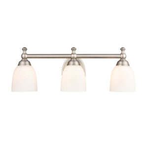 Millennium Lighting 4423-SN Three Light Vanity Satin Nickel finish
