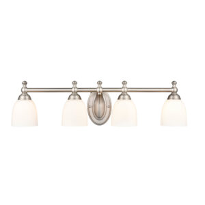 Millennium Lighting 4424-SN Four Light Vanity Satin Nickel finish