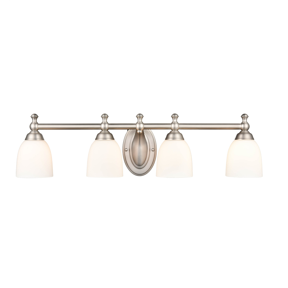 Millennium Lighting 4424-SN Four Light Vanity Satin Nickel finish
