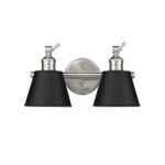 Millennium Lighting 4462-BN Layne Two Light Vanity Brushed Nickel finish