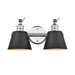 Millennium Lighting 4462-CH Layne Two Light Vanity Chrome finish