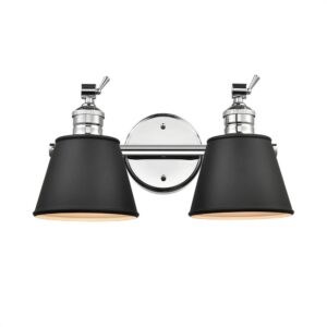 Millennium Lighting 4462-CH Layne Two Light Vanity Chrome finish