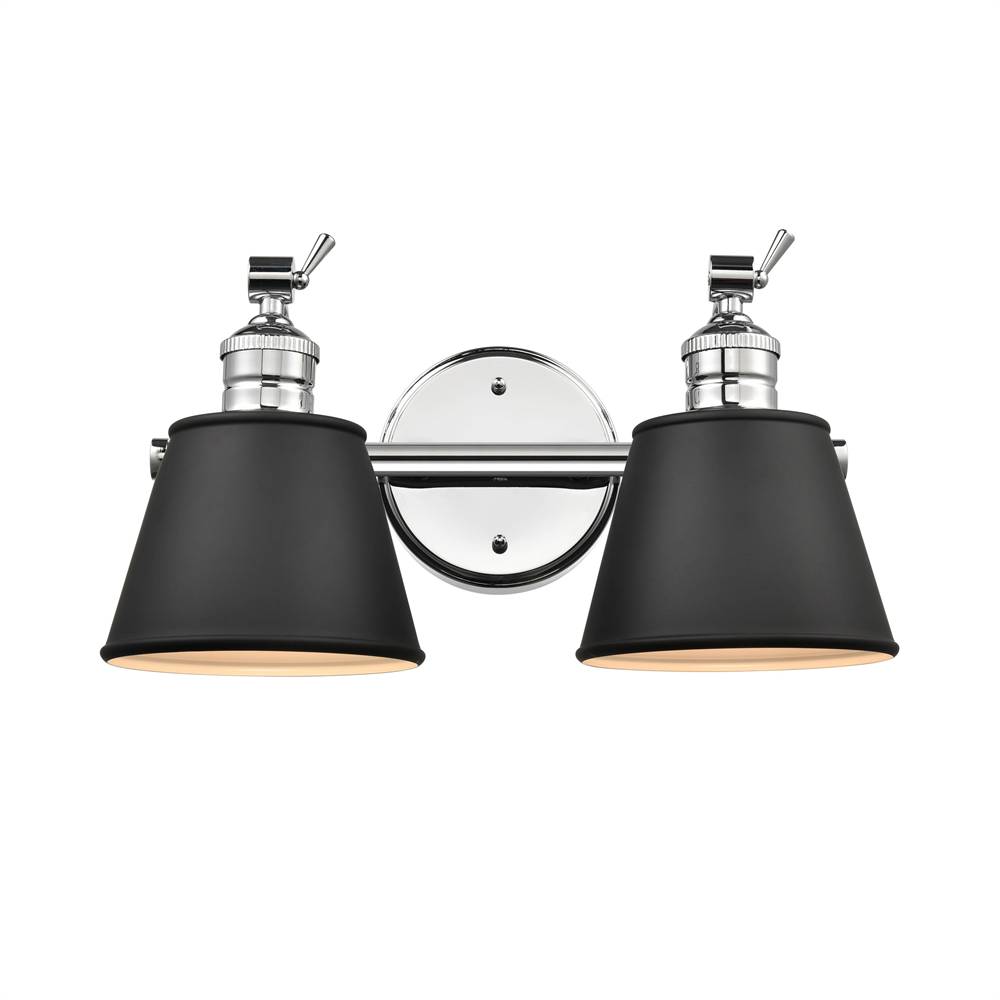 Millennium Lighting 4462-CH Layne Two Light Vanity Chrome finish