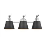 Millennium Lighting 4463-CH Layne Three Light Vanity Chrome finish
