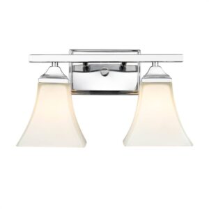 Millennium Lighting 4502-CH Two Light Vanity Chrome finish