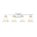 Millennium Lighting 4504-CH Four Light Vanity Chrome finish