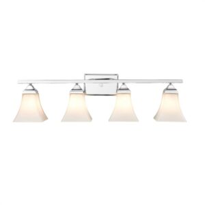 Millennium Lighting 4504-CH Four Light Vanity Chrome finish