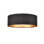 Millennium Lighting 4521-BG Rosata LED One Light Flush Mount Burnished Gold finish