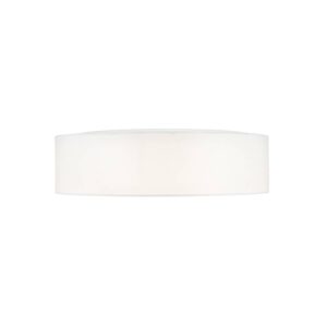 Millennium Lighting 4531-WH Rosata LED One Light Flush Mount White finish