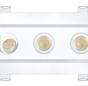 Goodlite G-48315 2” Triple Head Regress Multiple Gimbal, White