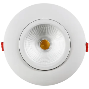 Goodlite G-20004 6" Round Flushed Gimbal, White