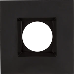 Goodlite G-96028 3 inch Black Square Trim