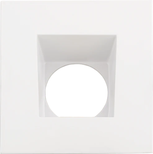 Goodlite G-96128 3 inch White Square Wall Wash Trim