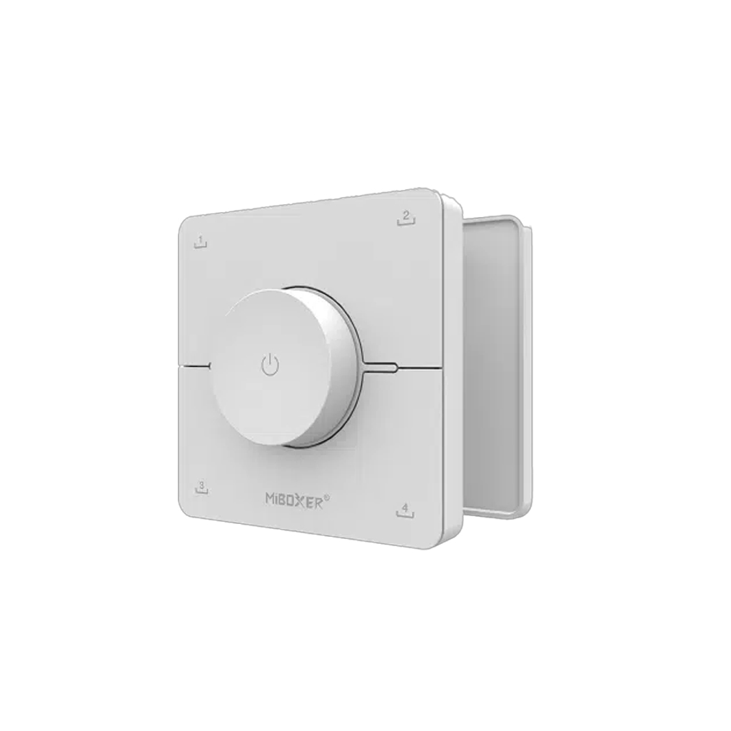 NSL CNTRL-4Z-CCT-RWP-WH Rotating CCT Scene Remote White finish