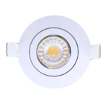 Goodlite G-01220 4” Round Floating Gimbal, White