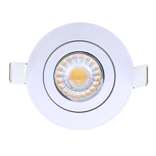 Goodlite G-01220 4” Round Floating Gimbal, White