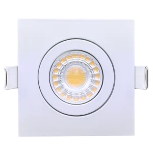 Goodlite G-00821 3” Square Floating Gimbal, White