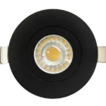 Goodlite G-01120 3.5” Round Floating Gimbal, Black