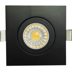 Goodlite G-00921 3” Square Floating Gimbal, Black