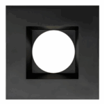 Goodlite G-10221 4 Inch Black Square Trim G2