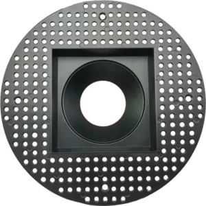 Goodlite G-10421 4 inch Black Square Trimless Kit