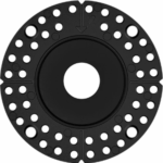 Goodlite G-10901 1 Inch Black Round Trimless Kit