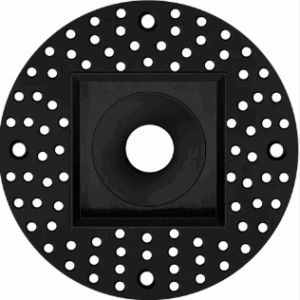 Goodlite G-10907 1 Inch Black Square Trimless Kit