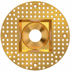 Goodlite G-10925 2 Inch Brass Square Trimless