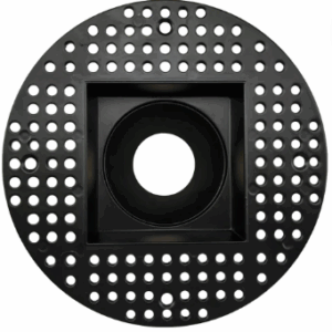 Goodlite G-10934 3 Inch Black Square Trimless Kit