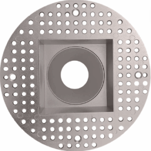 Goodlite G-10935 3 Inch Nickel Square Trimless Kit