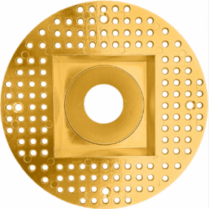 Goodlite G-10937 3 Inch Brass Square Trimless Kit