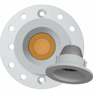 Goodlite G-11121 1 Inch White Round Trimmed Kit