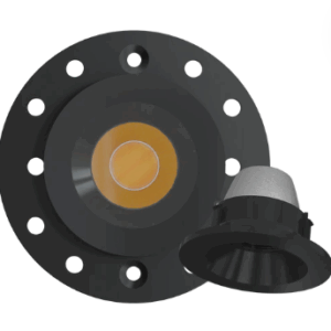 Goodlite G-11122 1 Inch Black Round Trimmed Kit