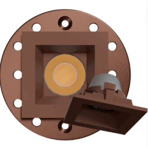 Goodlite G-11222 1 Inch Bronze Square Trimmed Kit