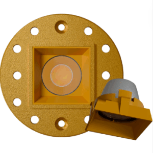 Goodlite G-11424 1 Inch Brass Square Trimless Kit